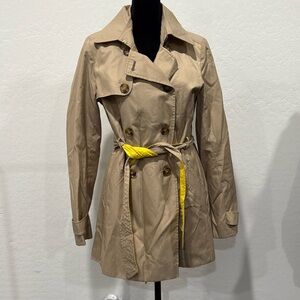 Anthropologie Angel of the North Women’s BrownTaupe Cowl Neck Poncho Size Xs/sm